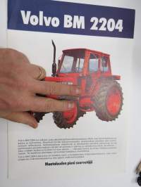 Volvo BM 2204 traktori -myyntiesite / sales brochure