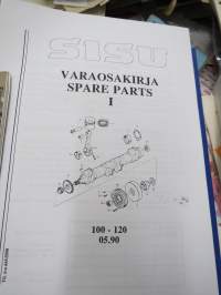 Sisu Varaosakirja I Spare Parts 100-120 (Moottori) 05.90
