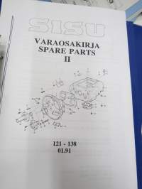 Sisu Varaosakirja II Spare Parts 121-138 (Vaihteisto) 01.90
