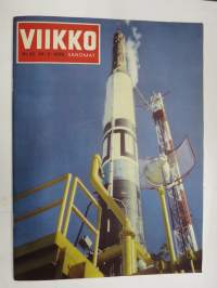 Viikko Sanomat 1958 nr 22, 30.5.1958, Kansikuva Vanguard-raketti, Burma, Suomalaista atomivoimaa - Otaniemi, Ranskan mellakat, Banaanin tarina, Joukko-osastoliput...