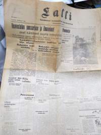 Lalli 3.7.1941 -sanomalehti