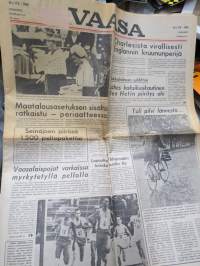 Vaasa, 2.7.1969 -sanomalehti