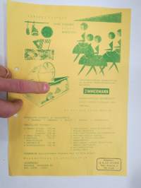 Zimmermann leikkelekone -myyntiesite / brochure