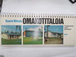 Omakotitaloja - 78 pääpiirustusta asemapiirroksineen