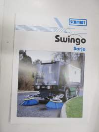 Schmidt Swingo lakaisukoneet -myyntiesite / sales brochure