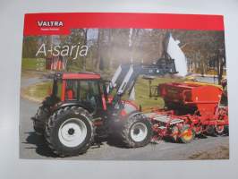 Valtra A-sarja A 72, A 82, A 92 traktori -myyntiesite / sales brochure