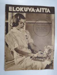 Elokuva-Aitta 1942 nr 17 Kansikuva Irma Seikkula & Teddykarhu - Synnin puumerkki, Eine Lainen, Japanilaisen elokuvan outo maailma, Clark Gable, Hans Ekman, ym.