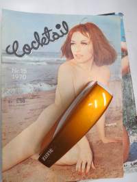 Cocktail 1970 nr 15 -aikuisviihdelehti, ruotsinkielinen / adult graphics magazine, in swedish