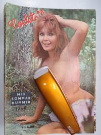Cocktail 1968 nr 12 -aikuisviihdelehti, ruotsinkielinen / adult graphics magazine, in swedish