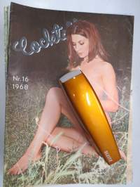 Cocktail 1968 nr 16 -aikuisviihdelehti, ruotsinkielinen / adult graphics magazine, in swedish