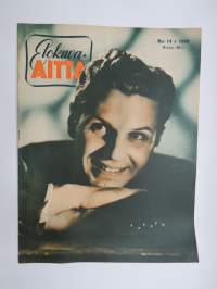 Elokuva-Aitta 1949 nr 14, Rosvo-Roope, Yvonne de Carlo, Henry Theel valkokankaalle?, Esther Williams, Tähtikuvasto keräilykuvia, ym.