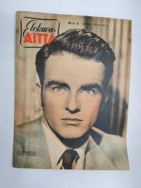 Elokuva-Aitta 1951 nr 3, Kansikuva Montgomery Clift, Roland Af Hällström, Gloria Swanson, Rautahäkki, Taähtikuvasto Ray Milland - Celeste Holm - James Dunn, ym.