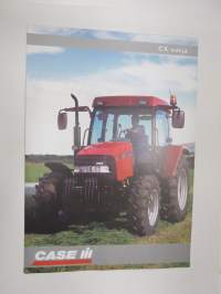 Case IH CX-sarja CX70, CX80, CX90, CX100 traktori -myyntiesite / tractor sales brochure