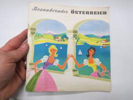 Besauberndes Österreich -matkailuesite / kartta - travel brochure / tourist map