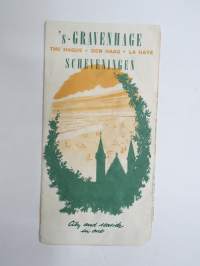 Gravenhage - Den Haag - Scheveningen - Holland -matkailuesite / kartta - travel brochure / tourist map