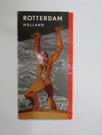 Rotterdam - Holland -matkailuesite / kartta - travel brochure / tourist map