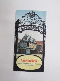 Noordholland - Holland -matkailuesite / kartta - travel brochure / tourist map