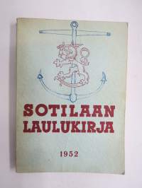 Sotilaan laulukirja 1952 -soldier´s song book