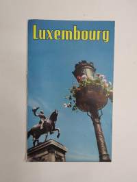 Echternach, Luxembourg -travel brochure / map - matkailuesite / kartta