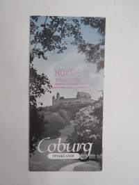 Coburg, Deutschland - tourist information, Germany -travel brochure / map - matkailuesite / kartta