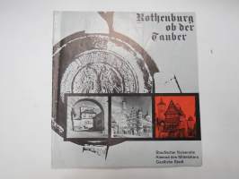 Rothenburg ob der Tauber, Deutschland - tourist information, Germany -travel brochure / map - matkailuesite / kartta