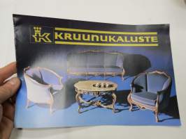 Kruunukaluste 1982  -myyntiesite / sales brochure