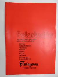 Finlayson Polarteddy - monikäyttöinen tekoturkis 100% akryylia - 9 kpl havainnollisia tuotekaavoja