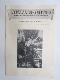 Neuvostoliitto - aineistoa Neuvostoliiton lehdistöstä, 30.11.1949 nr 42, Neuvostokansan maineikas poika Sergei Kirov, Petroskoin puutalotehdas, Faddei Bellingshausen