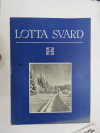 Lotta-Svärd 1943 nr 2, Akateemiset naiset ja L-S, Sallatunturi, Pesun kanssako pulassa, Lottamorsian Kyllikki Välimaa & ltn Helge Blomqvist (3 x VR), Tomaatteja, ym.