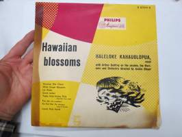 Philips P 10036 R Minigroove 33 1/3 Hawaiian Blossoms Haleloke Kahauolopua, Arthur Godfrey on the ukulele -äänilevy, 33 1/3 rpm 10
