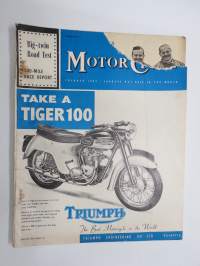 The Motor Cycle, 13.7.1961, english motorcycle magazine / englantilainen moottripyörälehti