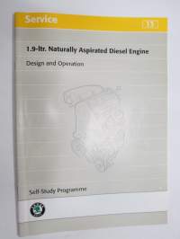 Skoda 1.9-ltr. Naturally Aspirated Diesel Engine - Design and Operation - Skoda Service nr 13 - Self-Study Program - Technical Status 11 / 1995 -engalnninkielinen