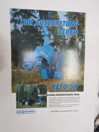 Keto 51 Harvester - Zur Ausfosrtung bereit -myyntiesite, saksankielinen / sales brochure, in german