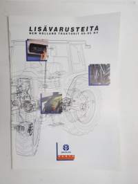 New Holland traktori 60-95 HV lisävarusteita -myyntiesite / sales brochure, tractor accessories