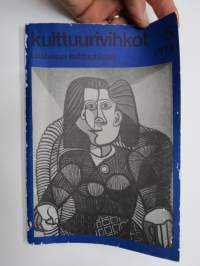 Kulttuurivihkot 1976 nr 5 - Kulttuurityöntekijäin Liitto ry julkaisu, Kristiina Halkola, Pentti Saaritsa, Ykspihlajan työväennäyttämö, KTLn syrjintä jatkuu, ym.