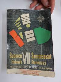 Suomen VII Suurmessut - Finlands Stormässä, Helsinki 1960 -luettelo / messujulkaisu