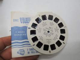 View-Master 22 Crater Lake National Park Oregon II USA -reel / kuvakiekko