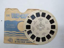 View-Master 71, Hawaii National Park- Isle of Hawaii, USA -reel / kuvakiekko