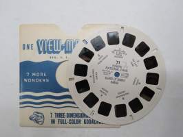 View-Master 71, Hawaii National Park - Isle of Hawaii, USA -reel / kuvakiekko