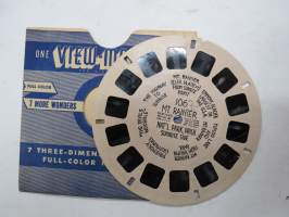 View-Master 106 Mt. Rainier National Park - Sunrise Side, Washington, USA -reel / kuvakiekko