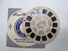 View-Master 107 Rainier National Park - Paradise Side I, Washington, USA -reel / kuvakiekko