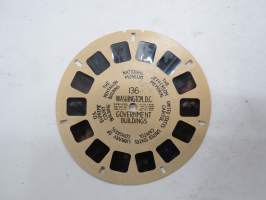 View-Master 136 Washington, D.C. Government buildings, USA -reel / kuvakiekko