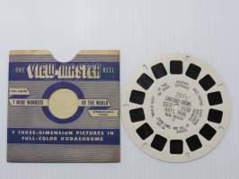 View-Master 251 Carlsbad Caverns National Park I, New Mexico, USA -reel / kuvakiekko