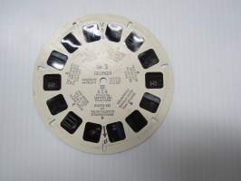 View-Master GA-3 Georgia III, USA -reel / kuvakiekko