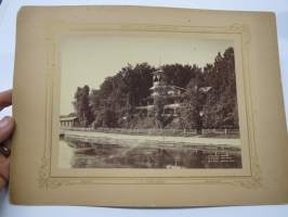 Jyväskylä, 1895 - puisto -valokuva / photograph
