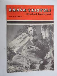 Kansa Taisteli 1959 nr 6-7, sis. mm. seur. artikkelit; Toivo Korhonen - Rukajärveltä v. 1943 alkanut sissiretki päättyi Helsingissä Maneesikadulla v. 1947,