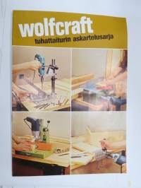 Wolfcraft - tuhattaiturin askartelusarja -myyntiesite / brochure