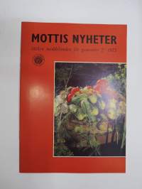 Mottis Nyheter 1975 nr 2 - läckra meddelanden för gourméer -Ravintola Motti asiakaslehti / restaurant customer magazine