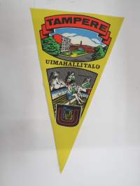 Tampere uimahallitalo -matkailuviiri / souvenier pennant