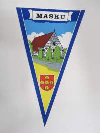 Masku -matkailuviiri / souvenier pennant